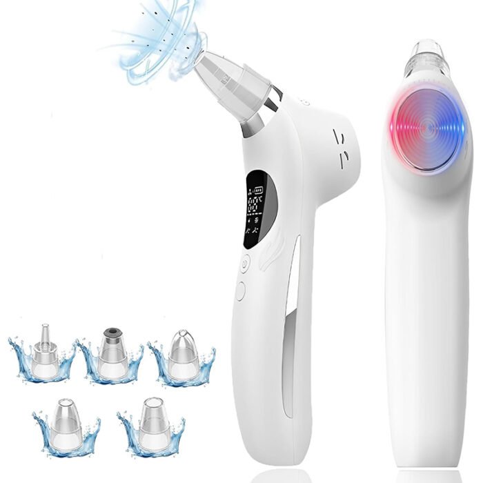 Hot and Cold Compress Pore Vacuum Blackhead Remover Large Battery Face Extractor