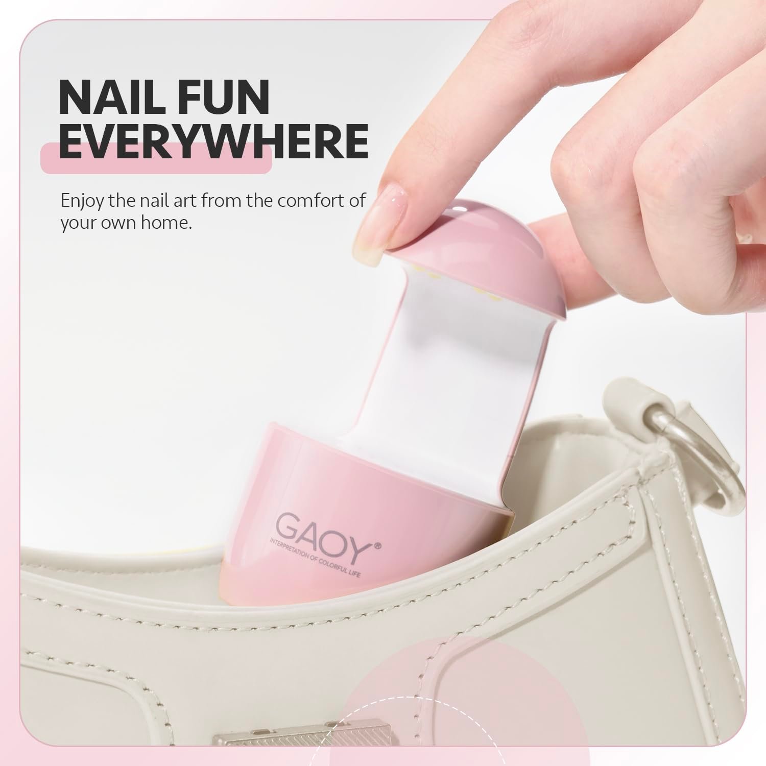 Mini UV LED Nail Lamp Mini Nail Polish Dryer