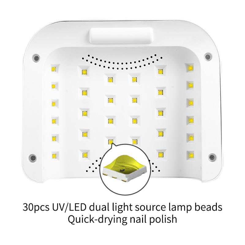 Nail Lamp 120W 30beads UV Curing Nail Dryer Nail Art Tools Nail Polish Baking Lamp
