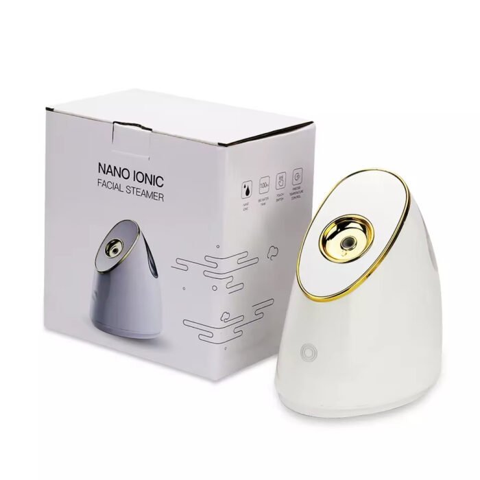Nano Ionic Facial Steamer Home Spa Beauty Equipment Facial Vaporizador Warm Mist