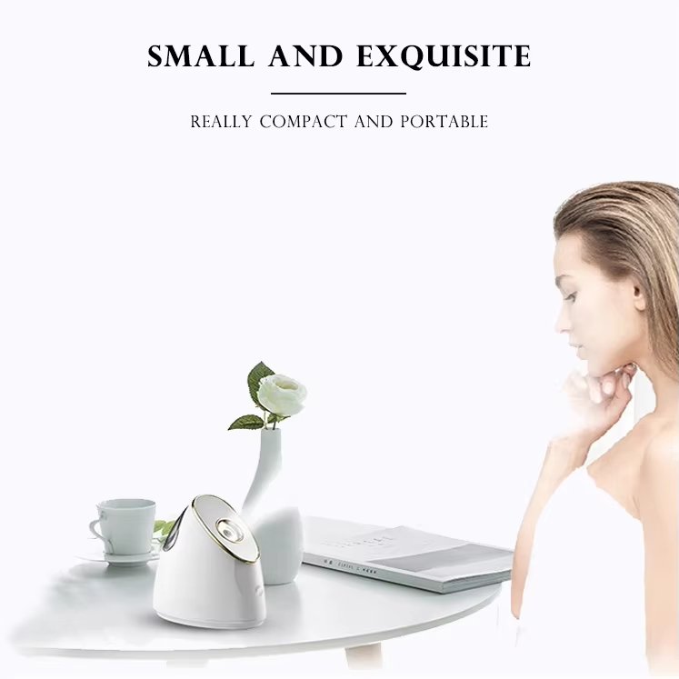 Nano Ionic Facial Steamer Home Spa Beauty Equipment Facial Vaporizador Warm Mist