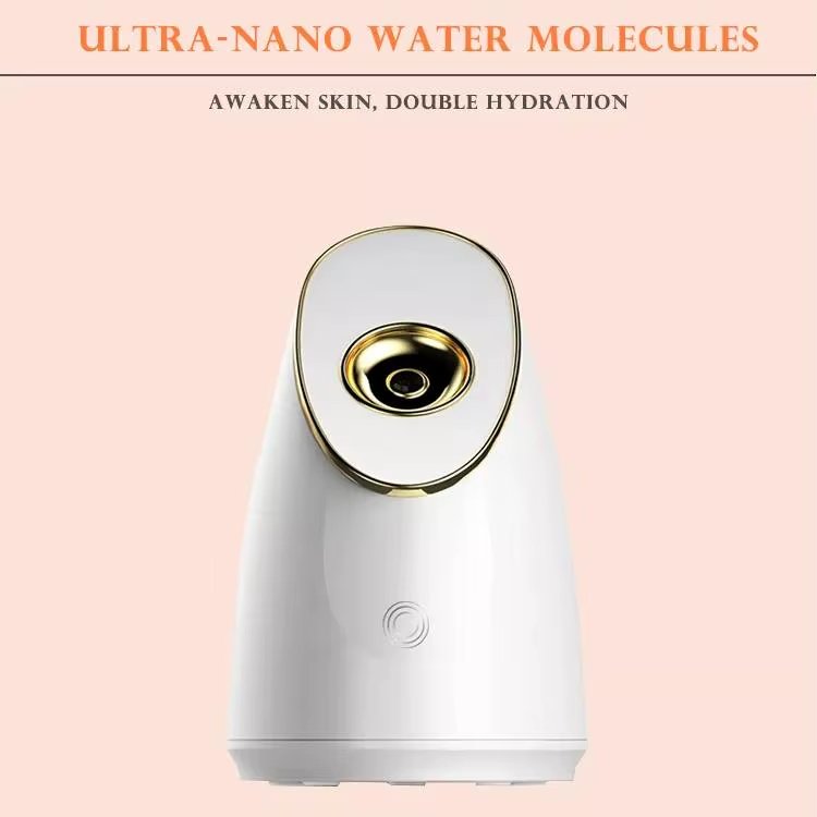 Nano Ionic Facial Steamer Home Spa Beauty Equipment Facial Vaporizador Warm Mist