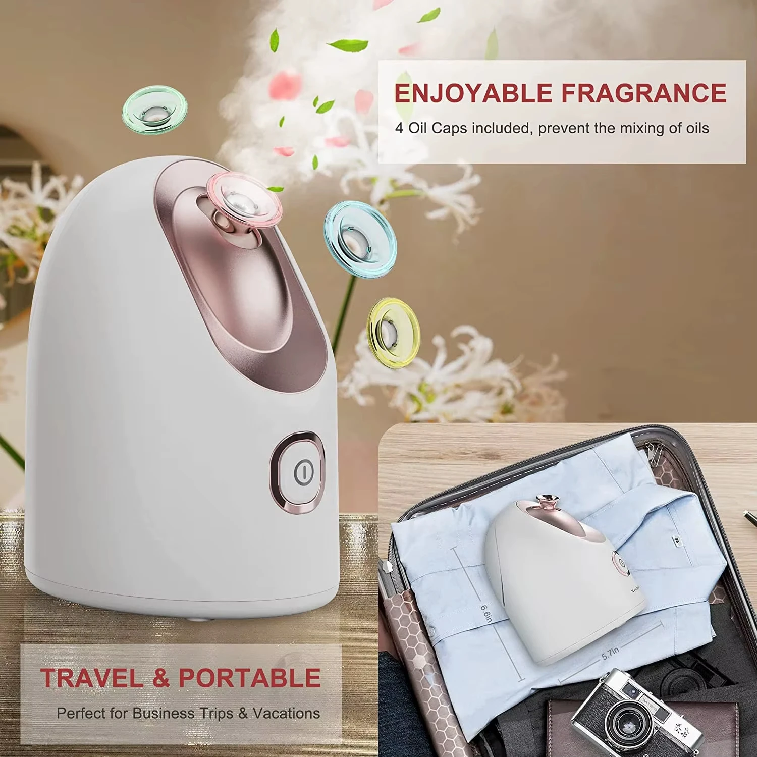Portable Professional Facial Steamer Custom