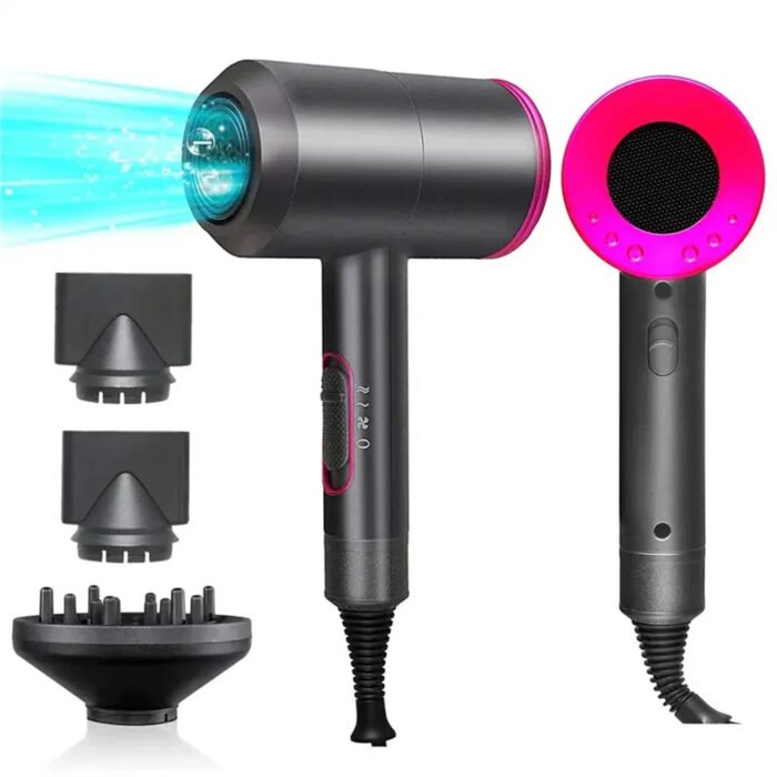 Strong Wind Professional Hot Cold Wind Electric Fast Drying Low Noise Constant Temperature Control Home Salon Hair Dryer