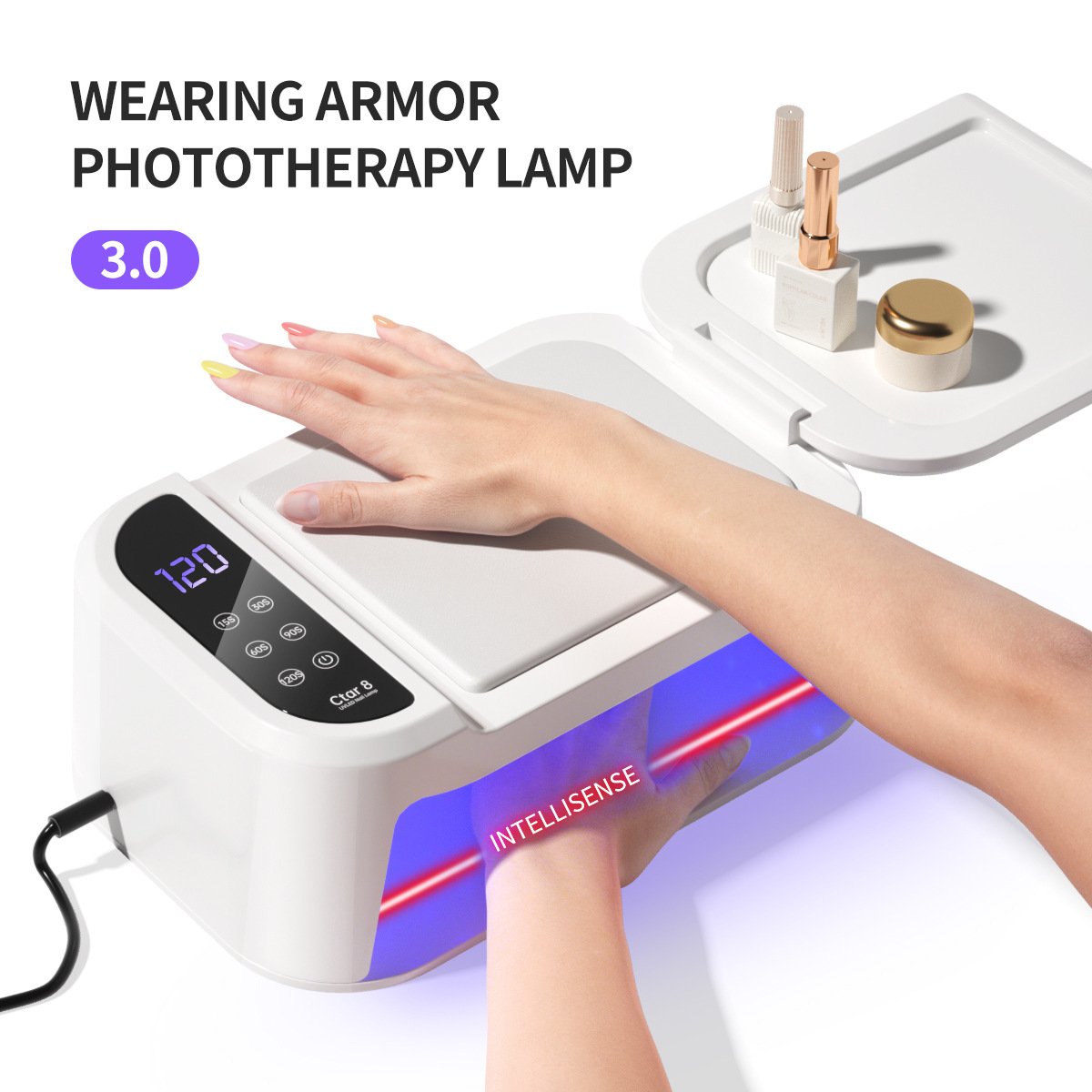 Wholesale Professional High Power LED UV Nail Art Lamp Nail Gel Dryer Curing Nail Equipment Salon