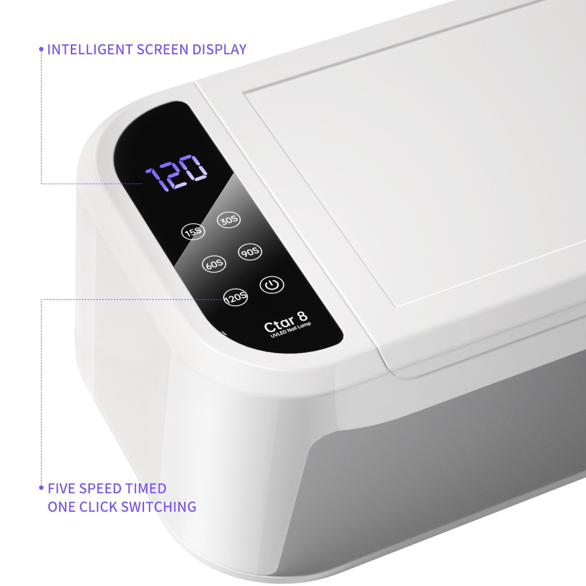 Wholesale Professional High Power LED UV Nail Art Lamp Nail Gel Dryer Curing Nail Equipment Salon