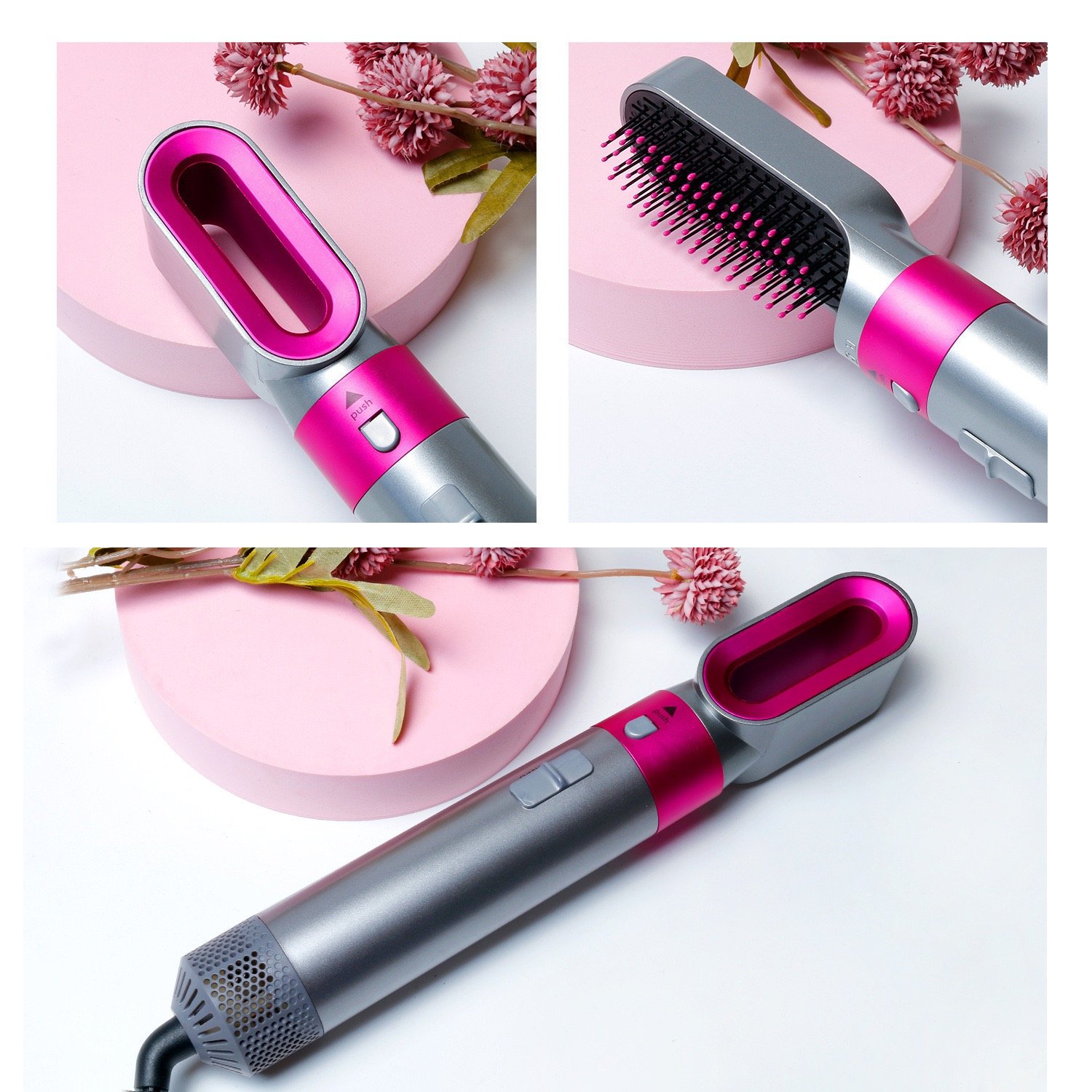 1000W 5 in 1 Professional Salon Electric Hair Dryer Hair Straightener Hair Multi Styler