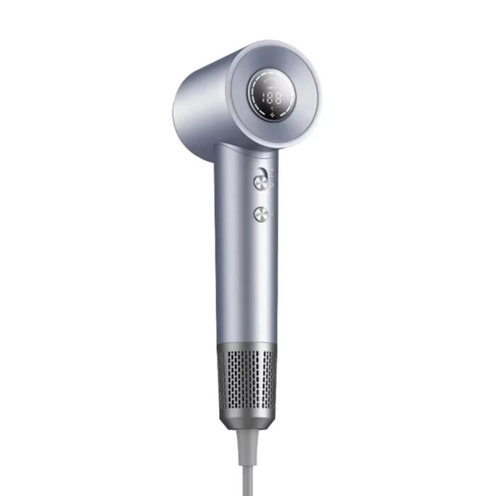 1600W High Speed Brushless Motor Negative Ionic Hot Cold Fast Drying Low Noise Hair Dryer Salon Household LED Display
