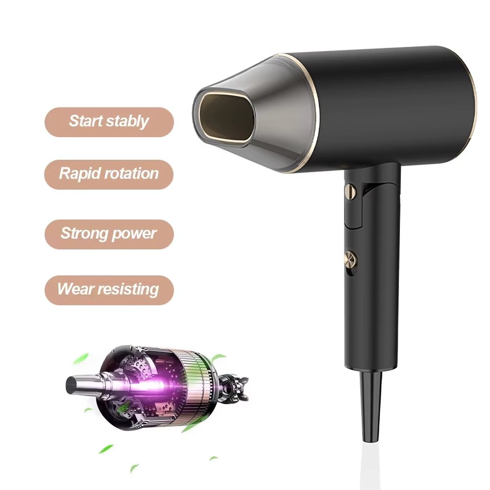 2000W DC Motor High Speed Folding Hair Dryer