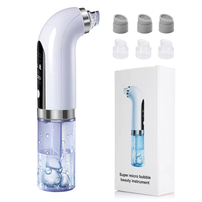 Electric Cleaner Mini Facial Skin Pore Micro Small Bubble Water Cycle Acne Vacuum Blackhead Remover