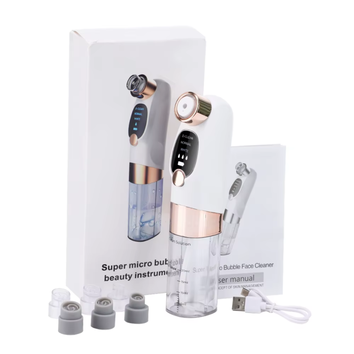 Facial Electric Vacuum Water Cycle Cleansing Pore Cleaner Blackhead Removal Device