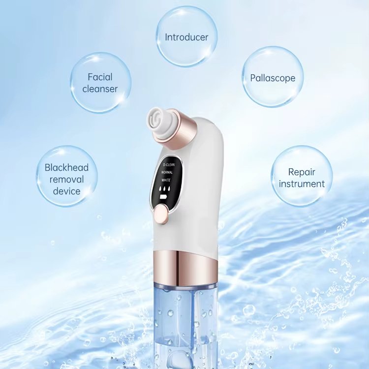 Facial Electric Vacuum Water Cycle Cleansing Pore Cleaner Blackhead Removal Device
