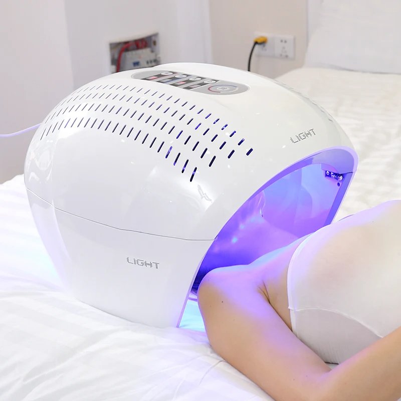 Foldable Design 7 Colors PDT LED Light Therapy Machine for Face Lifting