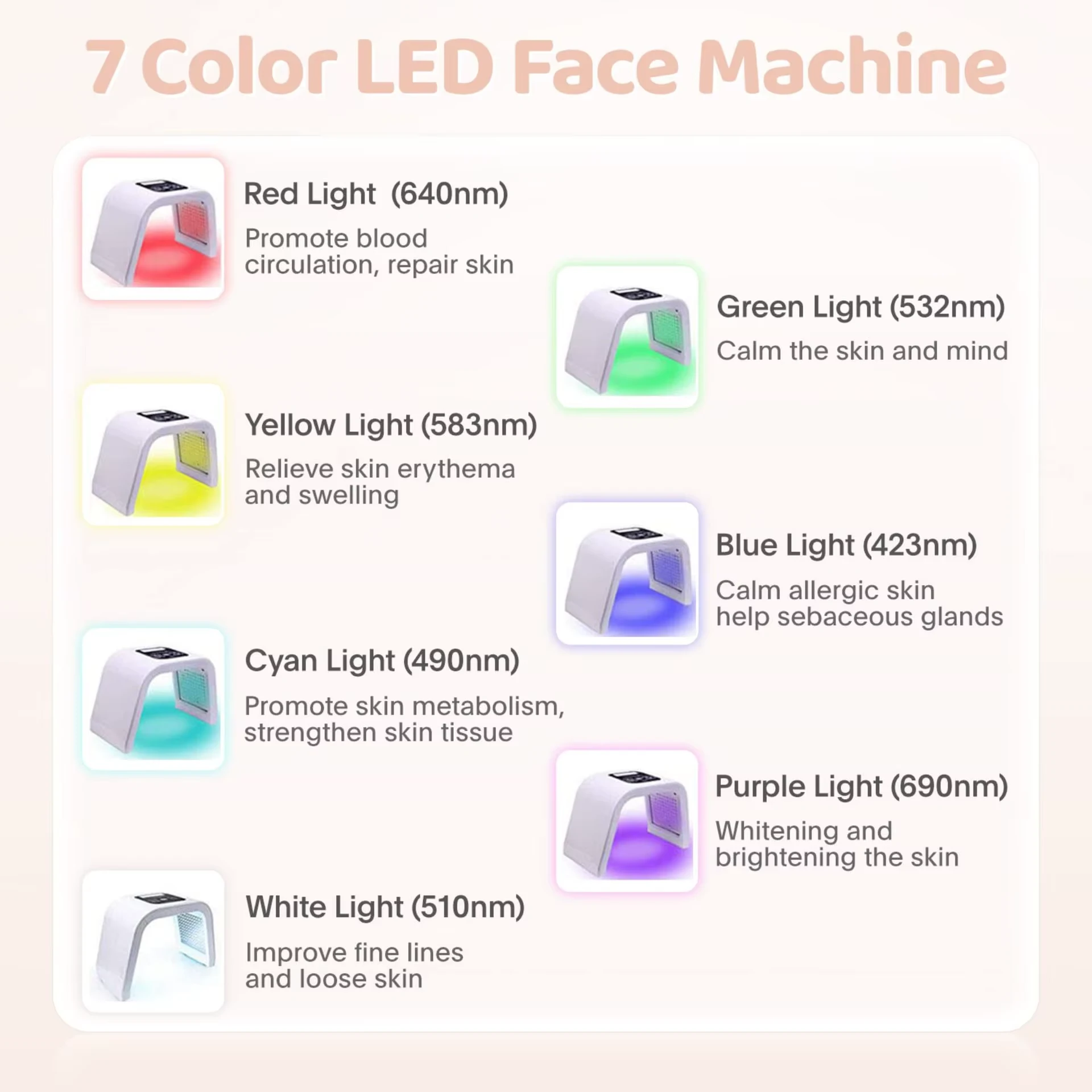 Led Light Therapy Machine Deep NIR