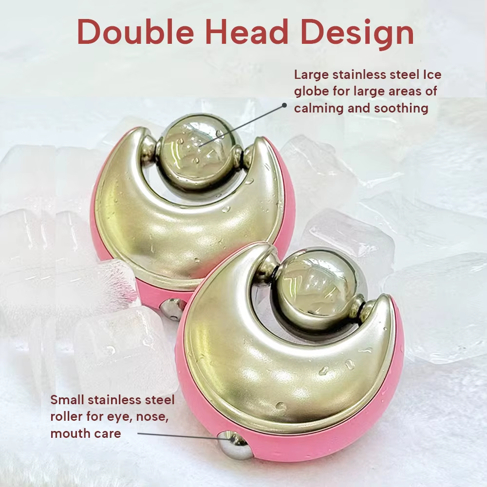 Cryo Massage Ball Stainless Steel ICE Roller Ball Steel Cold Therapy Ice Globes
