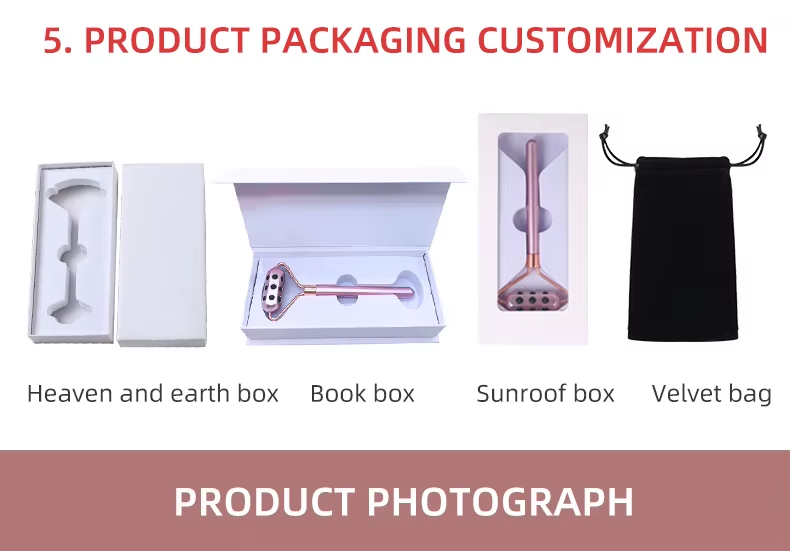 Facial Beauty Bar Germanium Grains Massage Roller Face Eyes Lifting Skin