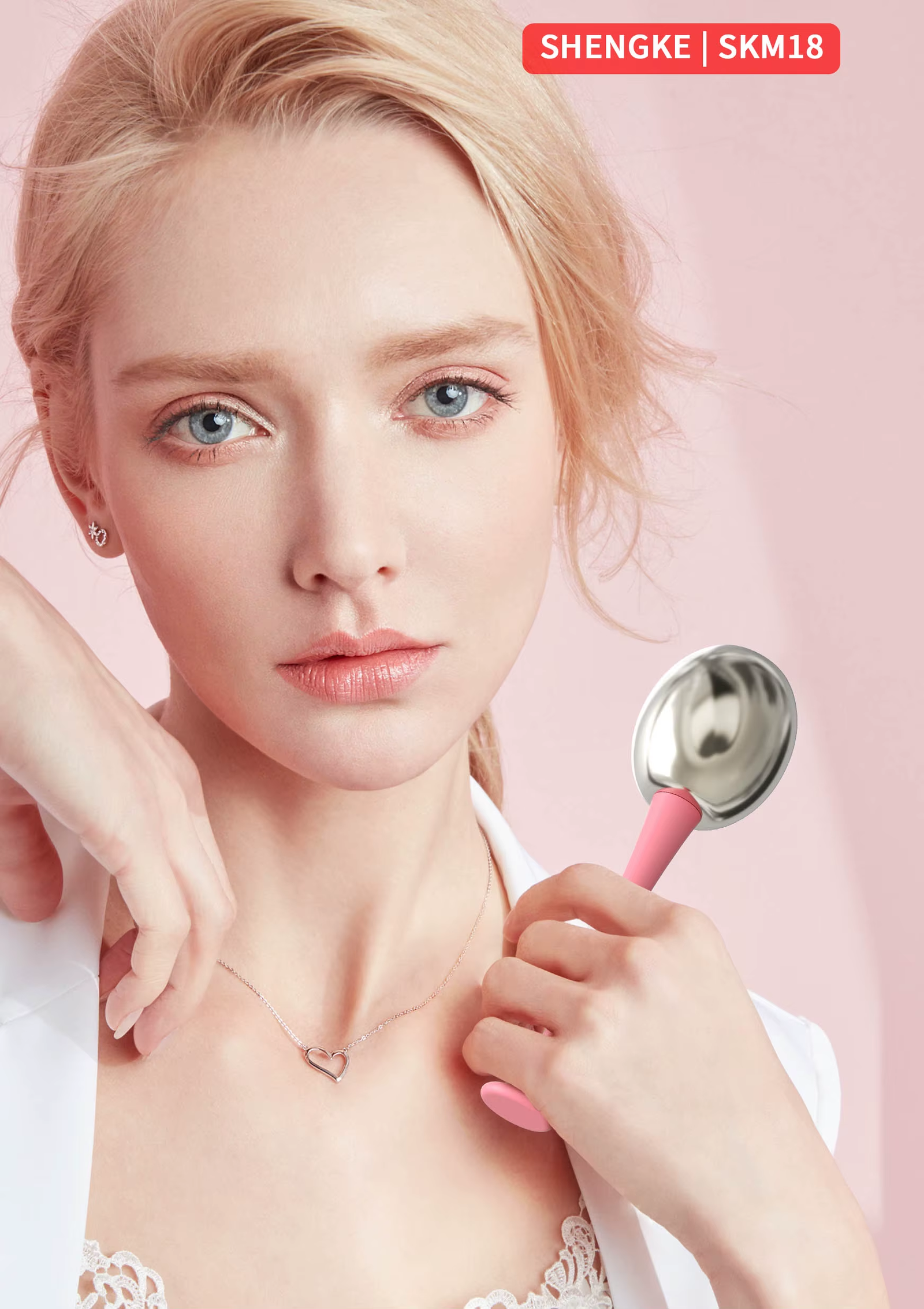 Stainless Steel Cryo Sticks Ice Globes Cooling Facial Massager