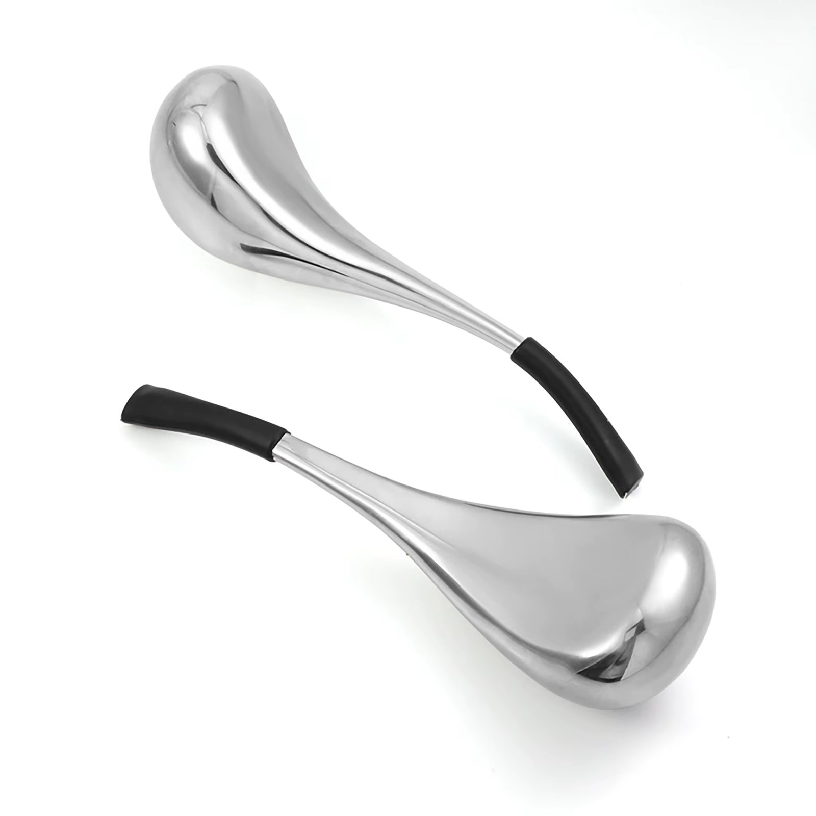 Stainless Steel Ice Globes Facial Ice Roller Massager Face Cooling Tighten Skin