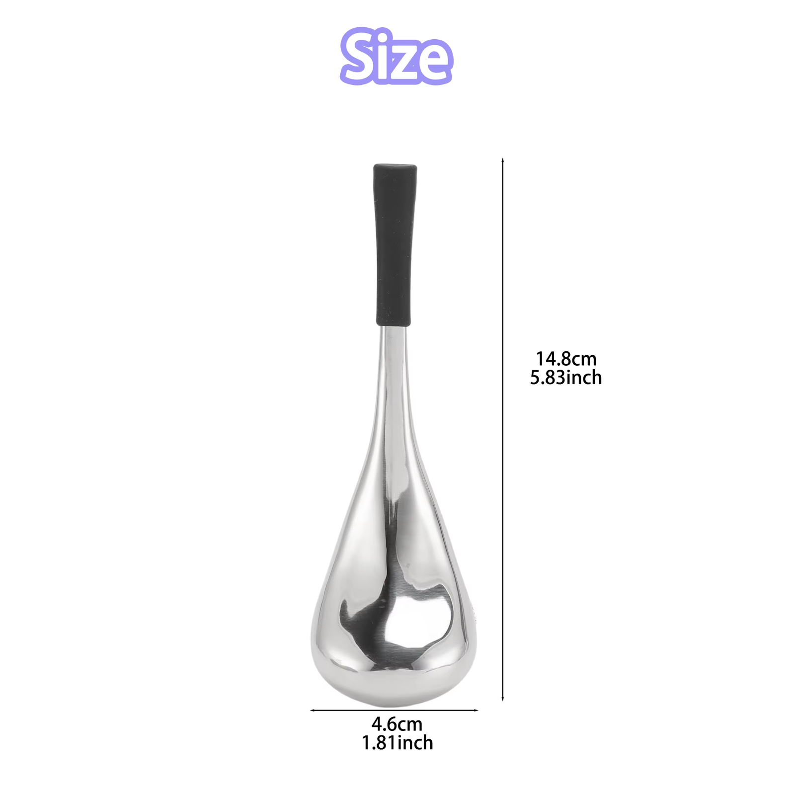 Stainless Steel Ice Globes Facial Ice Roller Massager Face Cooling Tighten Skin