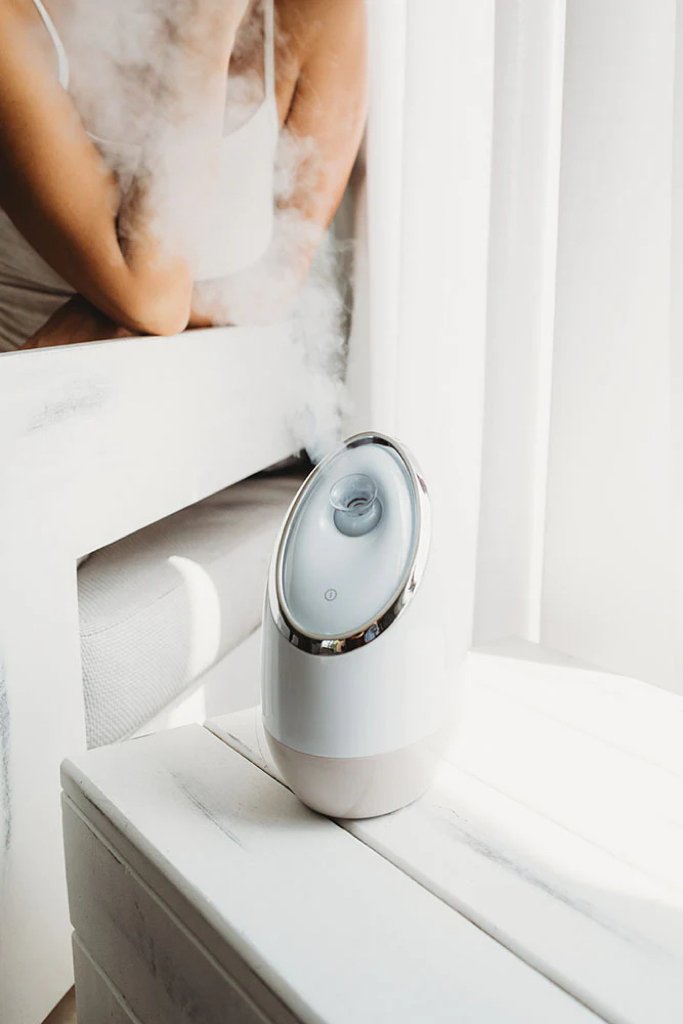 Professional Popular Sensor Touch Nano Ionic Facial Steamer Portable Spa Electric Face Steaming