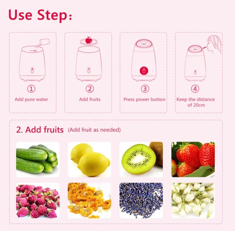 Spa Facial Steamer Beauty Devices Supplier