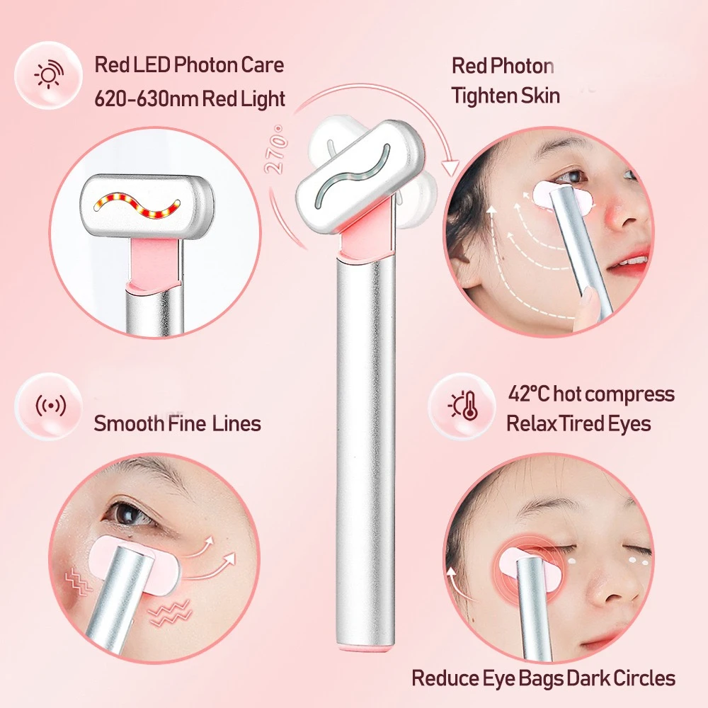Portable Anti-Aging Skin Therapy Wand Eye Care Massager Custom 