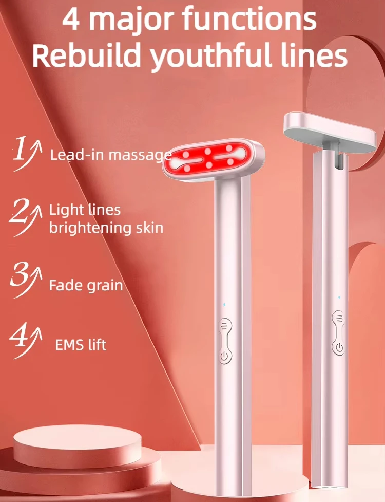 Handheld Red Light Face Wand Skin Tightening OEM