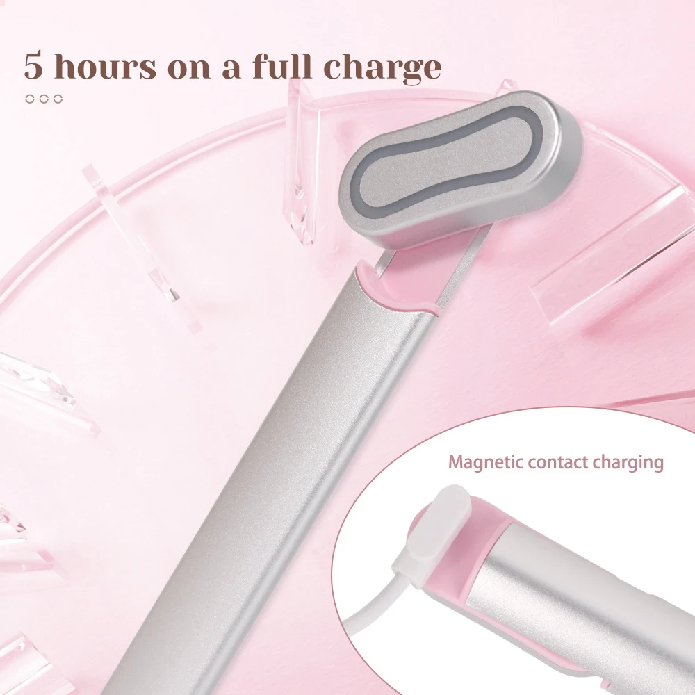 Long Battery Magic Charging Face Light Therapy Wand