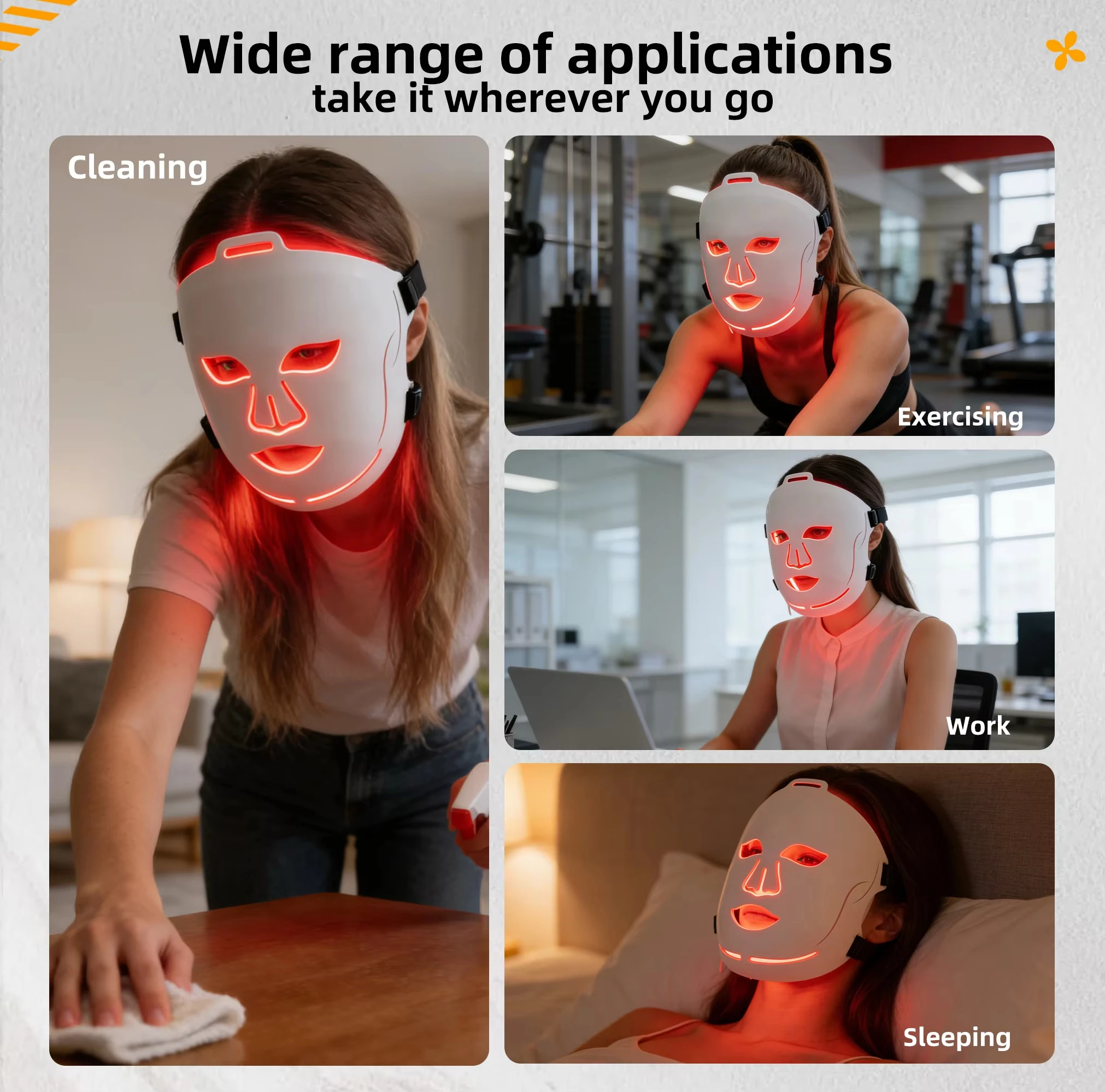 Infrared Face Mask Multi-function Beauty Devices