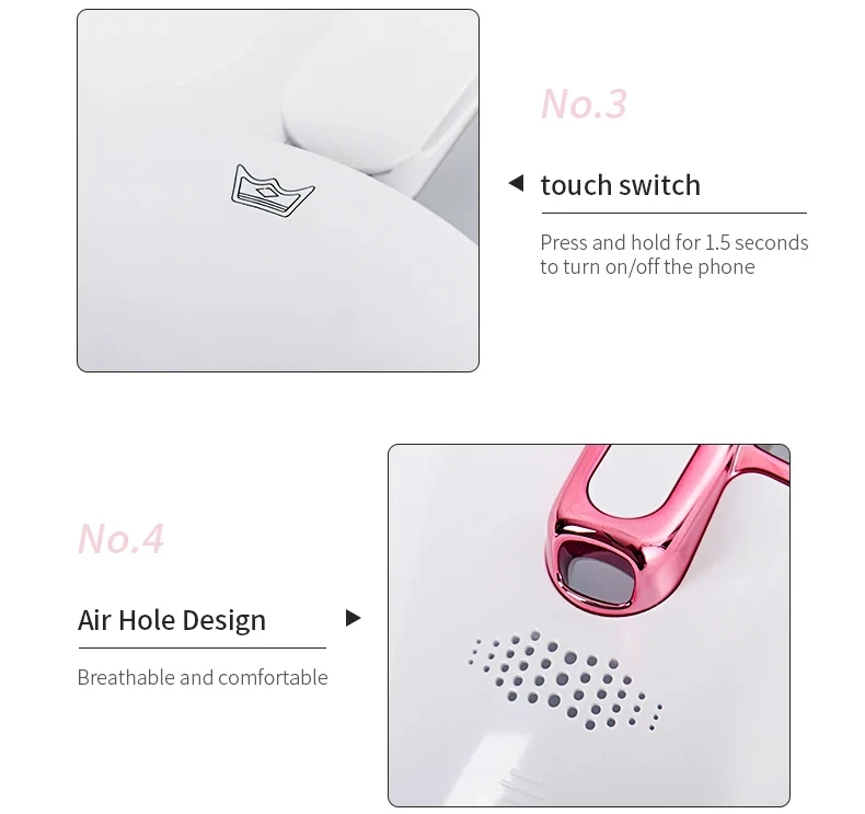 LED Face Mask Light Therapy Large Battery Design OEM