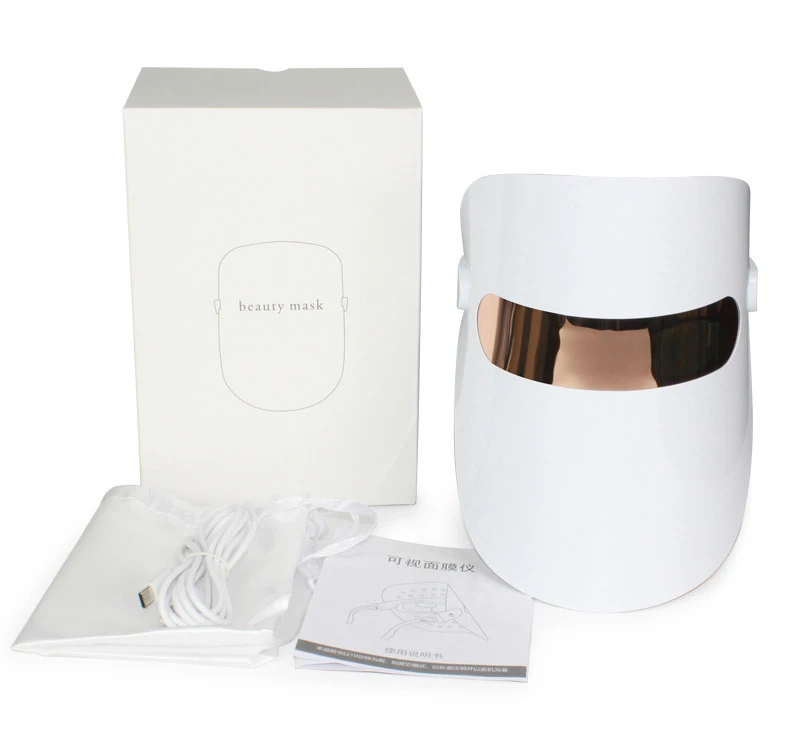 LED Red Light Therapy Mask Custom logo and box