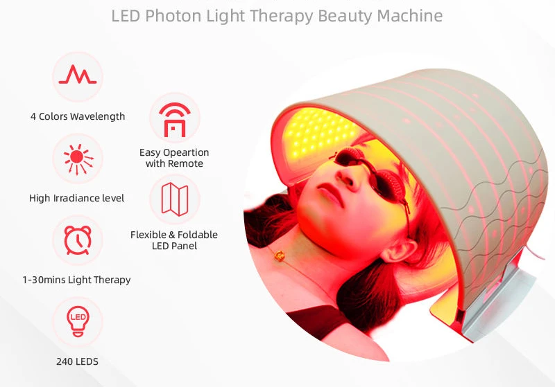 LED Light Photon Therapy Beauty Salon Use